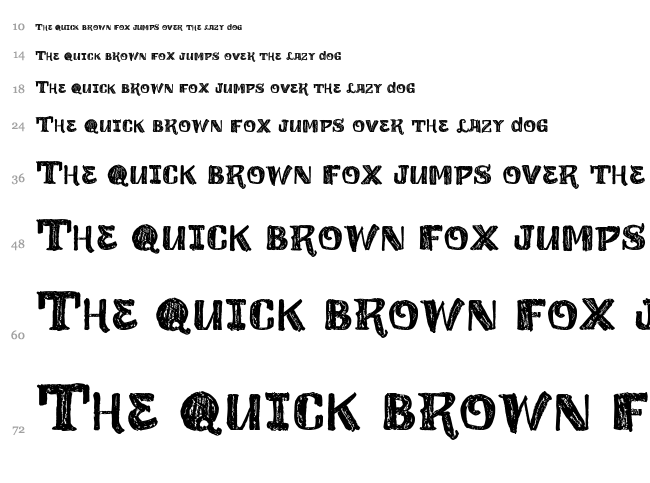 Vtks Love Love font waterfall